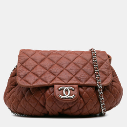 Chanel: Коричневая сумка 
