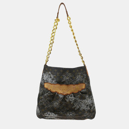Louis Vuitton: Коричневая сумка 