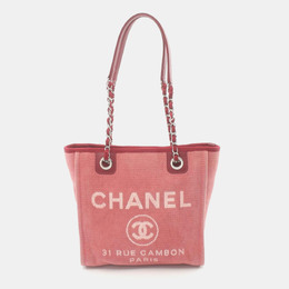 Chanel: Красная сумка-шоппер 