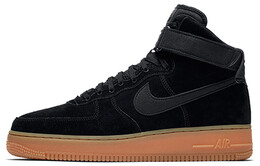 Nike: Чёрные кроссовки  Air Force 1 High