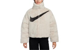 Nike: Бежевая куртка 