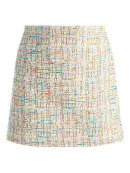 alice + olivia: Бежевая юбка 