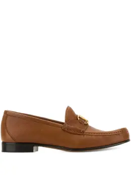 Valentino Garavani: Коричневые лоферы 