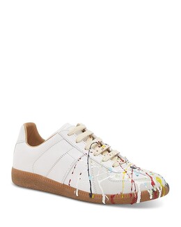 Maison Margiela: Белые кроссовки 