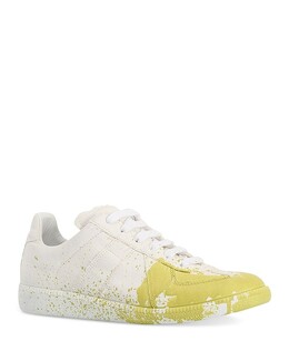 Maison Margiela: Жёлтые кроссовки 