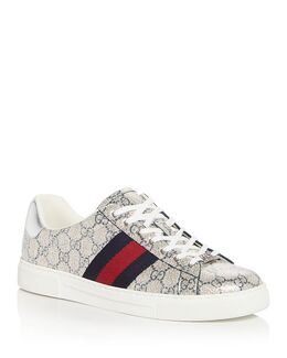 Gucci: Многоцветные кроссовки  GG Supreme