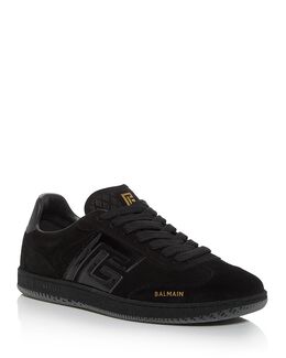 Balmain: Чёрные кеды 