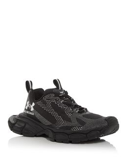 Balenciaga: Чёрные кроссовки 