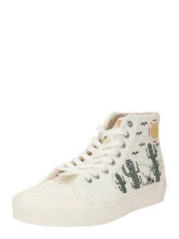 Vans: Белые кроссовки 