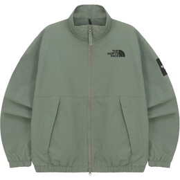 The North Face: Зелёная куртка 