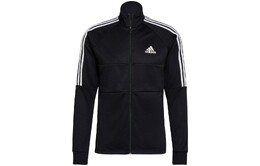 Adidas: Чёрная куртка 
