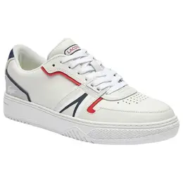 Lacoste: Белые кроссовки 