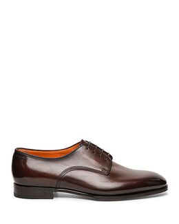 Santoni: Коричневые туфли 