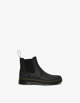 Dr. Martens: Чёрные ботинки 