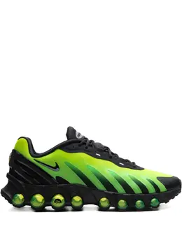 Nike: Зелёные кроссовки  Air Max