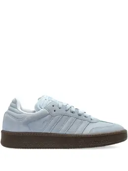 adidas: Голубые кроссовки  Samba
