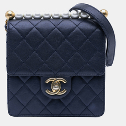 Chanel: Синяя сумка 