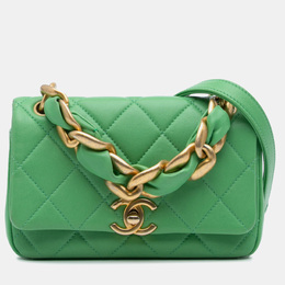 Chanel: Зелёная сумка 
