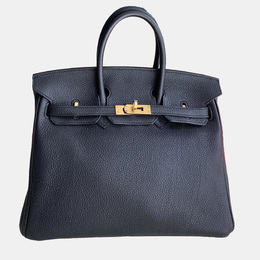 Hermes: Чёрная сумка  Birkin 35