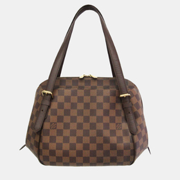 Louis Vuitton: Коричневая сумка 