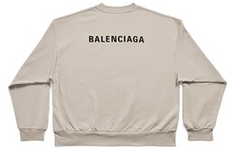 Balenciaga: Серая футболка 