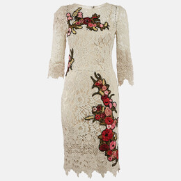 Dolce & Gabbana: Светлое платье 