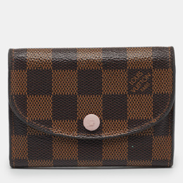 Louis Vuitton: Коричневый кошелёк 