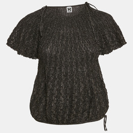M Missoni: Чёрный топ 