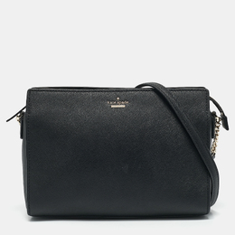 Kate Spade: Чёрная сумка через плечо 