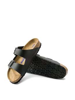 Birkenstock: Чёрные сандалии 