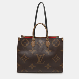 Louis Vuitton: Коричневая сумка 
