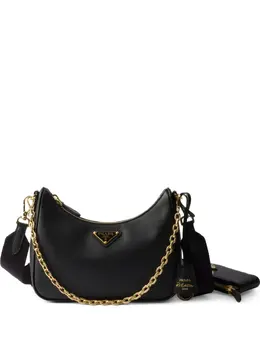 Prada: Чёрная сумка 