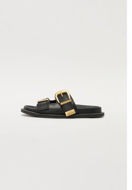 Steve Madden: Чёрные сабо 