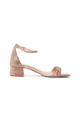 Steve Madden: Золотые сандалии 