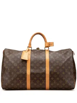 Louis Vuitton Pre-Owned: Коричневая сумка 