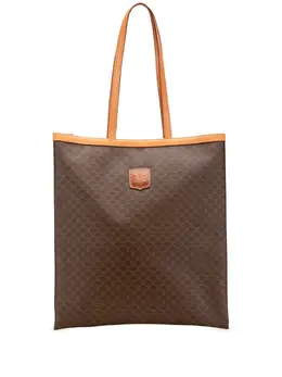 Céline Pre-Owned: Коричневая сумка-шоппер 