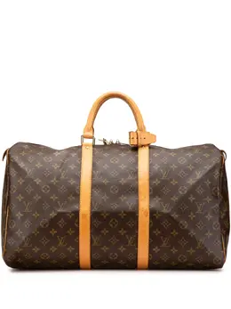 Louis Vuitton Pre-Owned: Коричневая сумка 