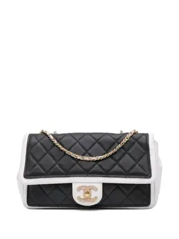 CHANEL Pre-Owned: Двухцветная сумка 