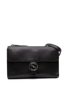 Gucci Pre-Owned: Чёрная сумка через плечо 