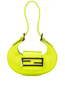 Fendi Pre-Owned: Зелёная сумка 