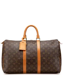 Louis Vuitton Pre-Owned: Коричневая сумка 