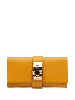Hermès Pre-Owned: Жёлтый клатч 