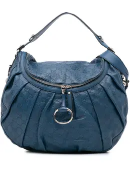 Gucci Pre-Owned: Голубая сумка 
