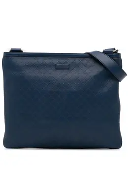 Gucci Pre-Owned: Голубая сумка через плечо 