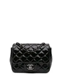 CHANEL Pre-Owned: Чёрная сумка через плечо 