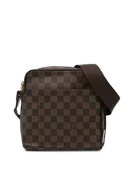 Louis Vuitton Pre-Owned: Коричневая сумка через плечо 