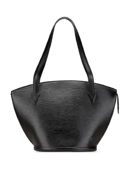 Louis Vuitton Pre-Owned: Чёрная сумка-шоппер 