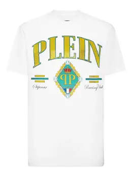 Philipp Plein: Белая футболка 