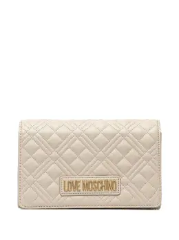 Love Moschino: Светлая сумка через плечо 