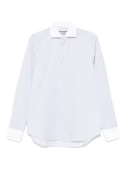 Canali: Рубашка в полоску 